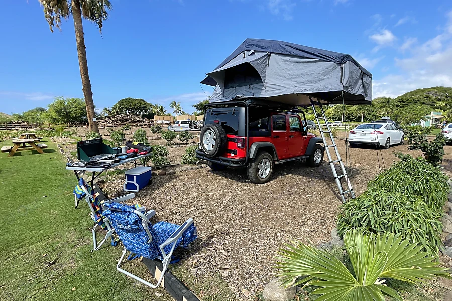 Maui Jeep Camper Rental