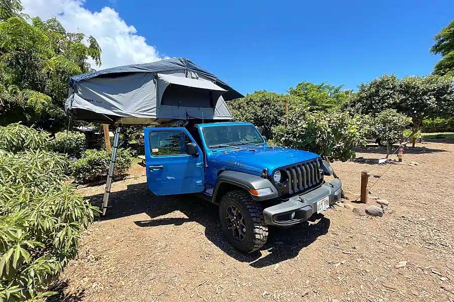 Car Camping On Maui
