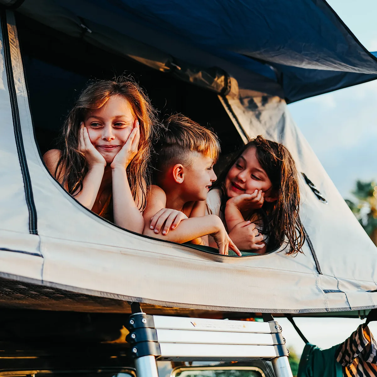 Jeep And Camper On Maui